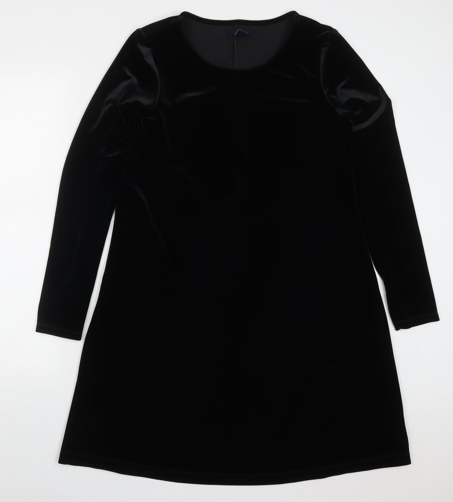 Gap Womens Black  Polyester A-Line  Size M  Round Neck Pullover