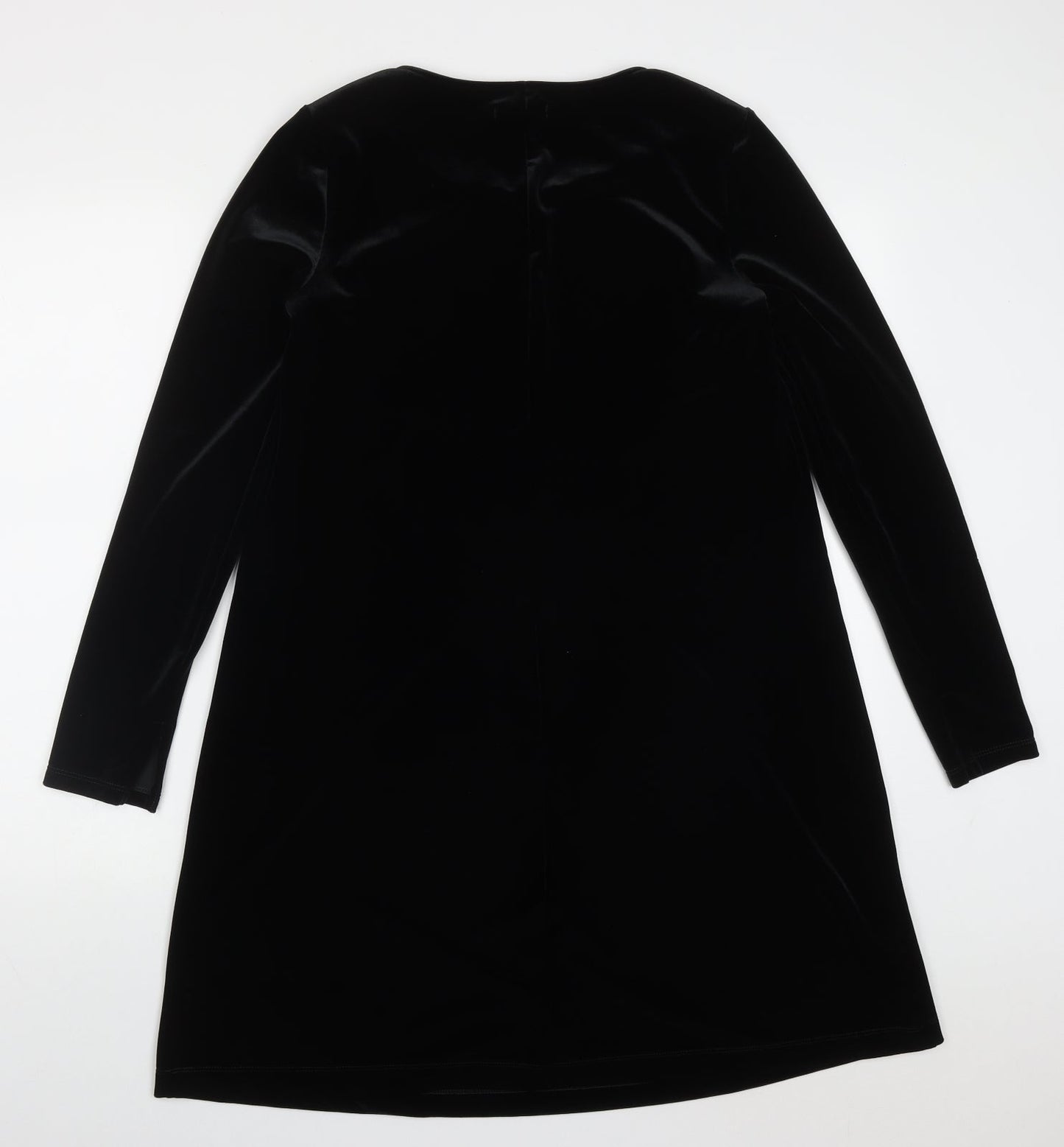 Gap Womens Black  Polyester A-Line  Size M  Round Neck Pullover