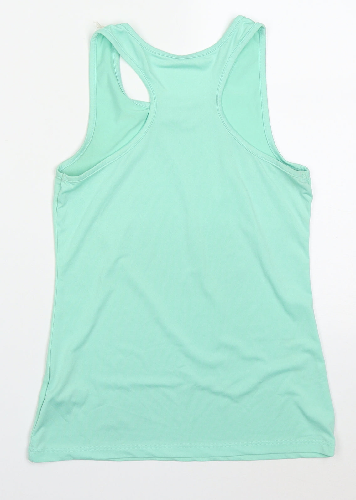 Dunnes Womens Green  Polyester Basic Tank Size S Round Neck Pullover