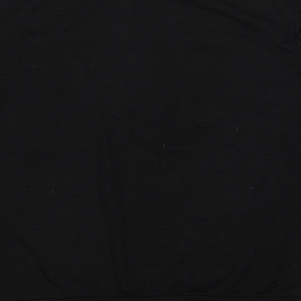 Studio Womens Black  Polyester Pullover Sweatshirt Size 8  Pullover - Paris