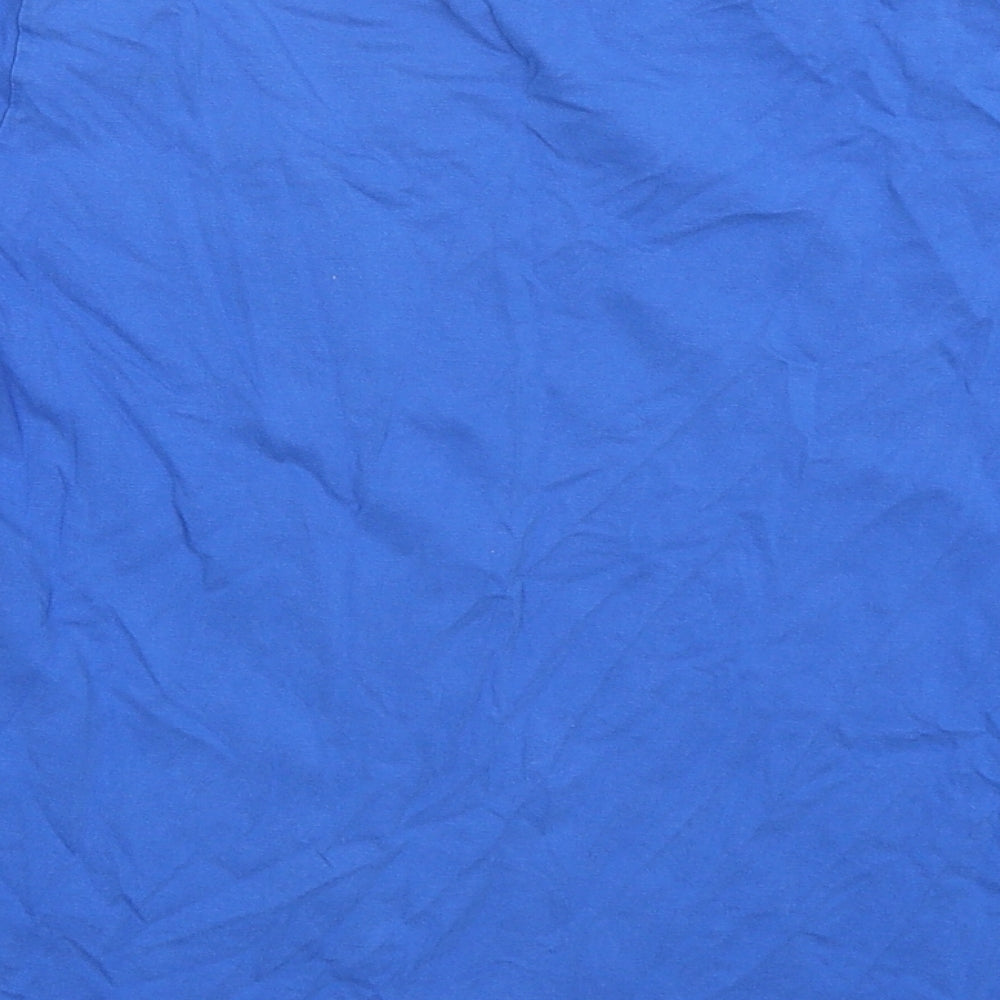 Slazenger  Boys Blue  Cotton Basic T-Shirt Size 11-12 Years Round Neck