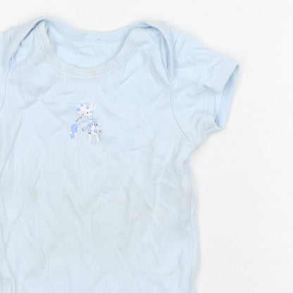 Early Days  Boys Blue  Cotton Leotard One-Piece Size 18-24 Months