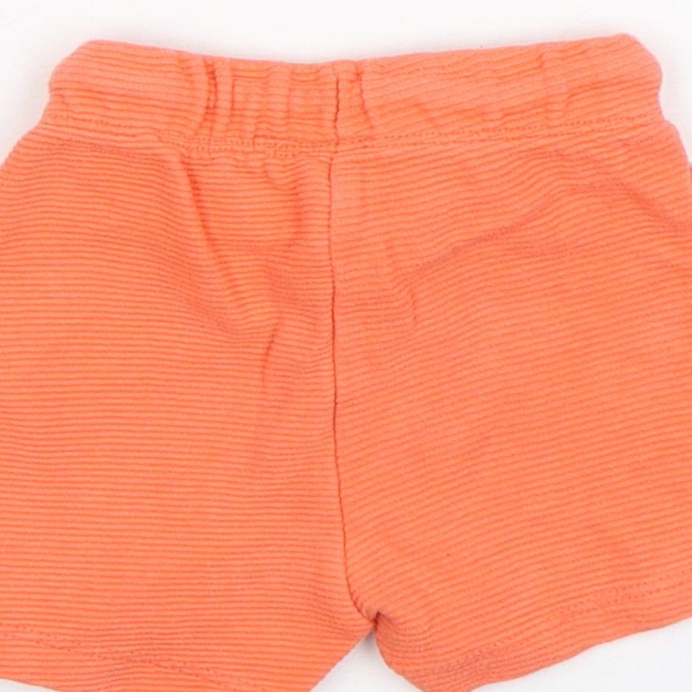 Disney Boys Orange  Cotton Sweatpants Trousers Size 18 Months