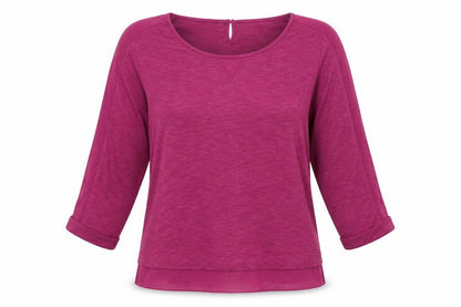 Womens UK Size 10 RJR.John Rocha Purple Basic T-Shirt