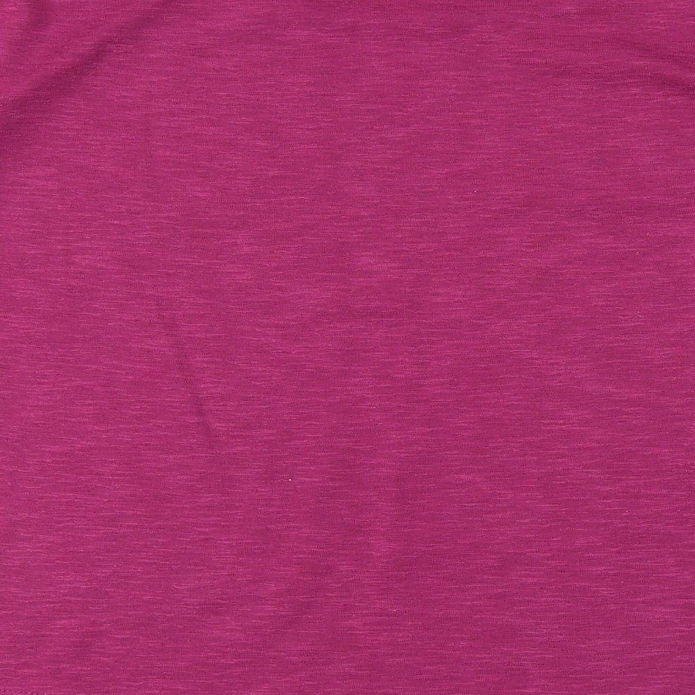 Womens UK Size 10 RJR.John Rocha Purple Basic T-Shirt
