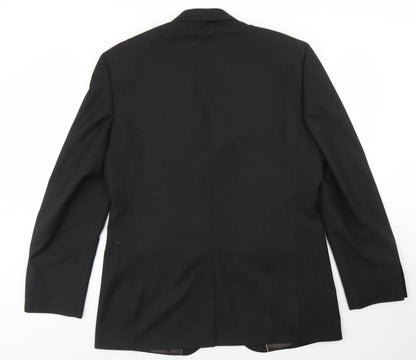 Mens UK Size 42 Jack Reid Regular Black Suit Jacket