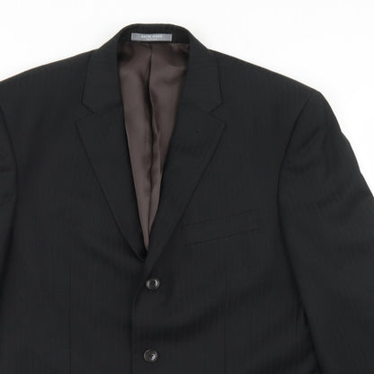 Mens UK Size 42 Jack Reid Regular Black Suit Jacket