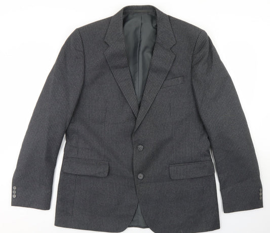 Mens UK Size 38 Wellington Regular Grey Suit Jacket