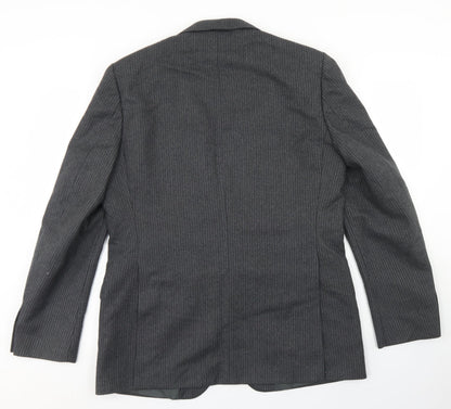 Mens UK Size 38 Wellington Regular Grey Suit Jacket