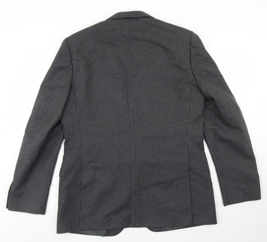 Mens UK Size 38 Wellington Regular Grey Suit Jacket