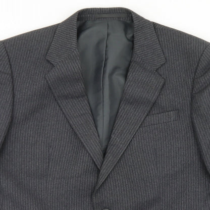 Mens UK Size 38 Wellington Regular Grey Suit Jacket