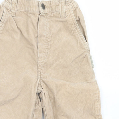 Cherokee Boys Brown  Cotton Capri Jeans Size 18-24 Months  Button