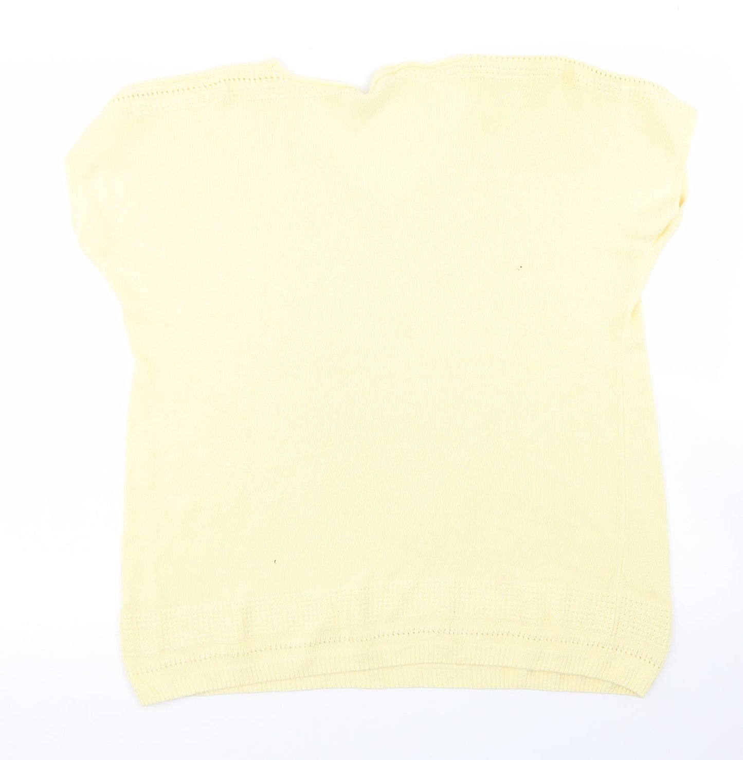 Womens UK Size L Bonmarche Yellow Pullover Jumper