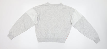 Womens UK Size 12 H&M Grey Pullover Jumper