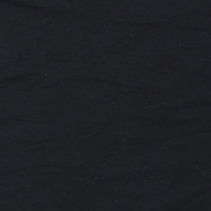 George Girls Black  Cotton Basic T-Shirt Size 12-13 Years Round Neck  - Be Kind