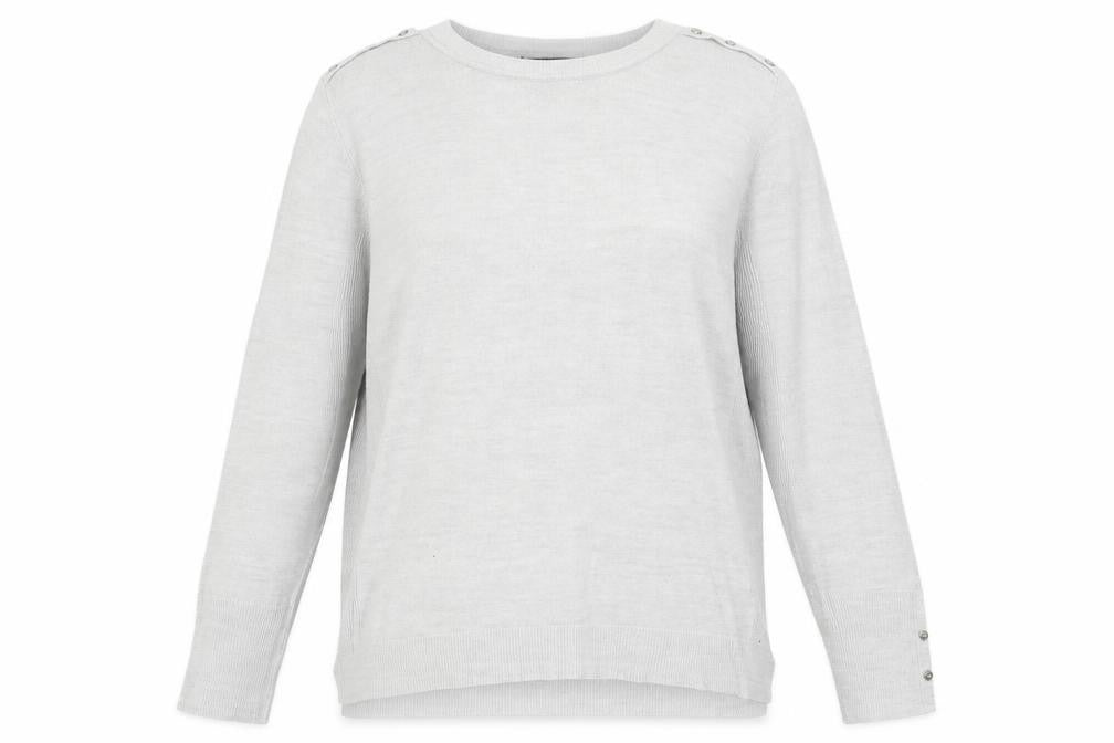 Womens UK Size L Primark Grey Pullover Jumper