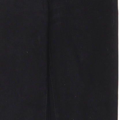Gap Mens Black  Cotton Straight Jeans Size 28 in L32 in Regular Zip