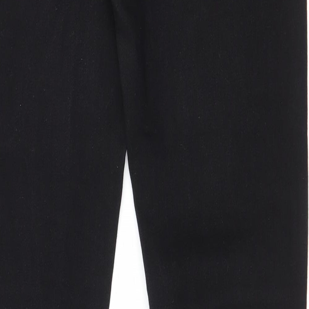Gap Mens Black  Cotton Straight Jeans Size 28 in L32 in Regular Zip