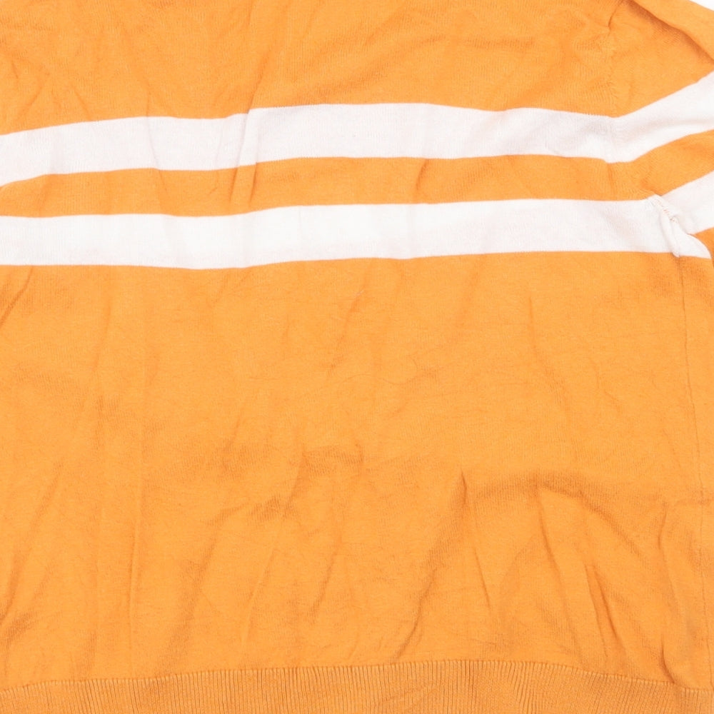 Womens UK Size S Monki Yellow Pullover Jumper