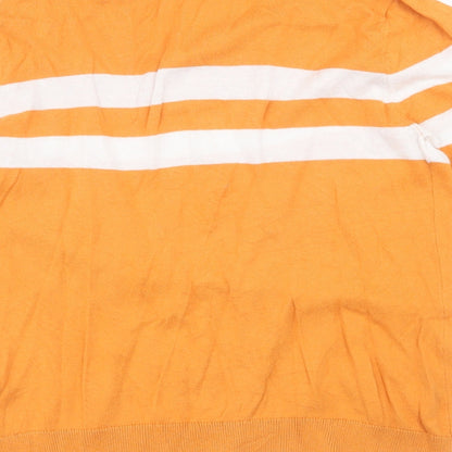 Womens UK Size S Monki Yellow Pullover Jumper