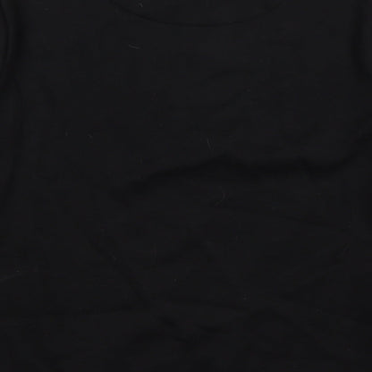 Mens UK Size M Boohoo MAN Black Pullover Sweatshirt