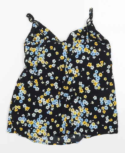 Womens UK Size 8 New Look Multicoloured Basic Tank