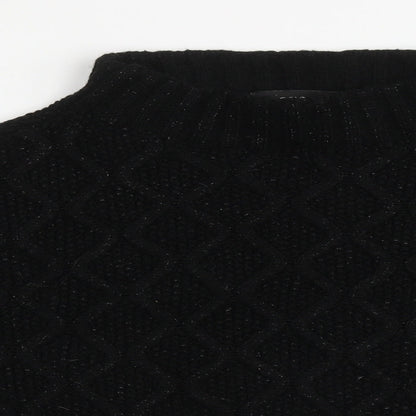 Womens UK Size L NEXT Black Pullover Jumper