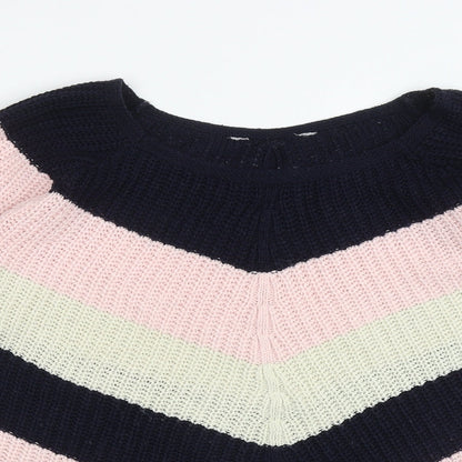 Womens UK Size M Preworn Multicoloured Pullover Jumper