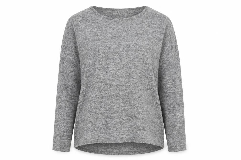 Womens UK Size M New Look Grey Pullover Jumper