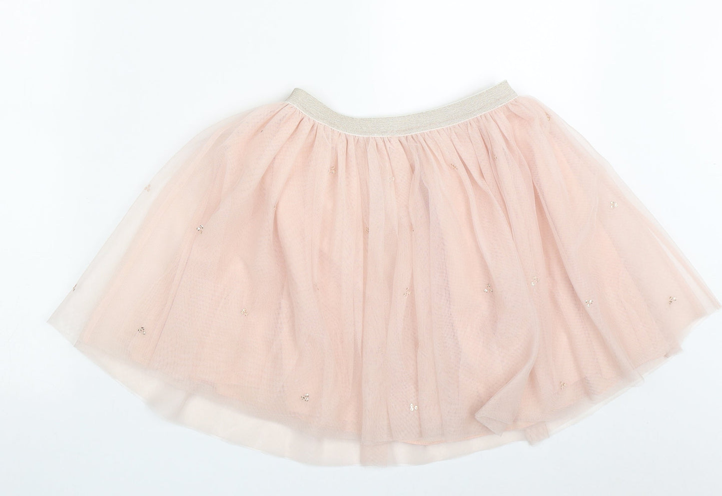 John Lewis Girls Pink  Polyester A-Line Skirt Size 9 Years  Regular