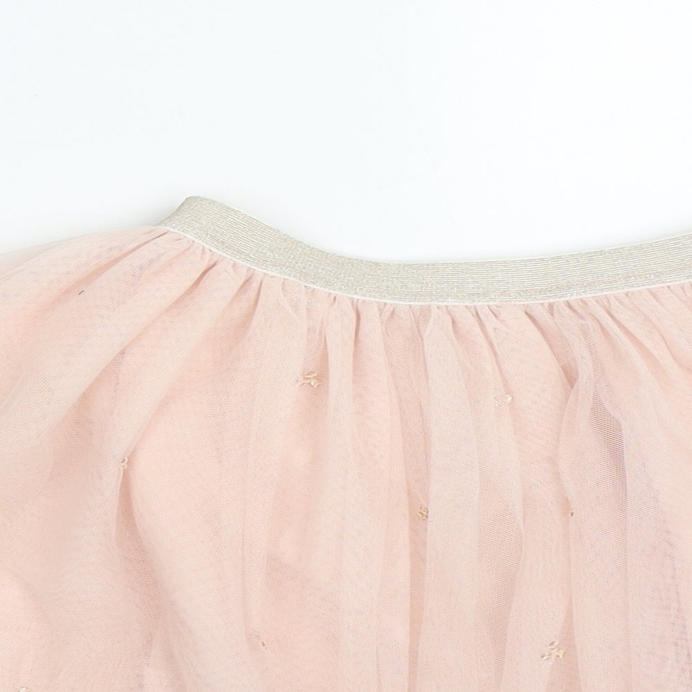 John Lewis Girls Pink  Polyester A-Line Skirt Size 9 Years  Regular