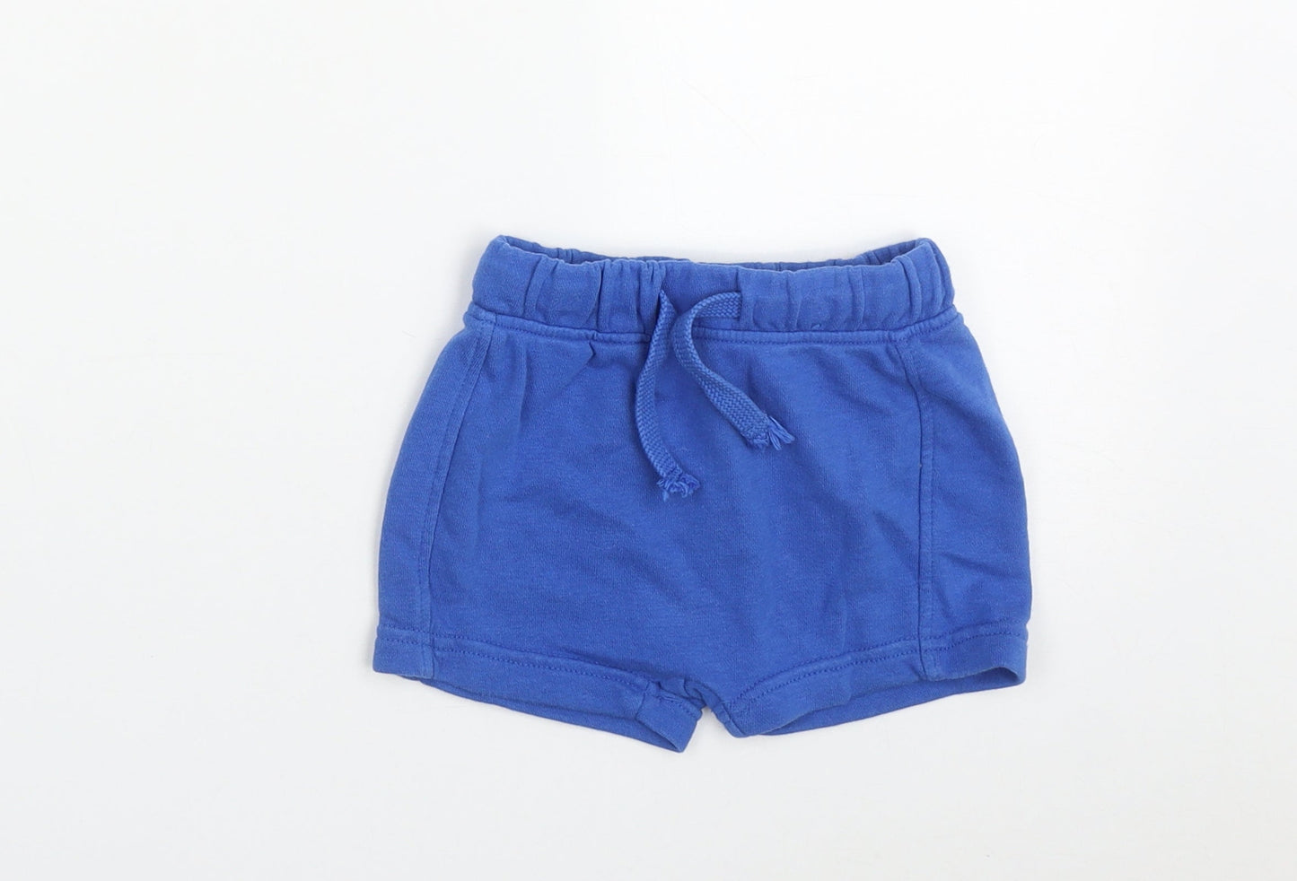 George Boys Blue  Cotton Shorts Outfit/Set Size 12-18 Months  Pullover