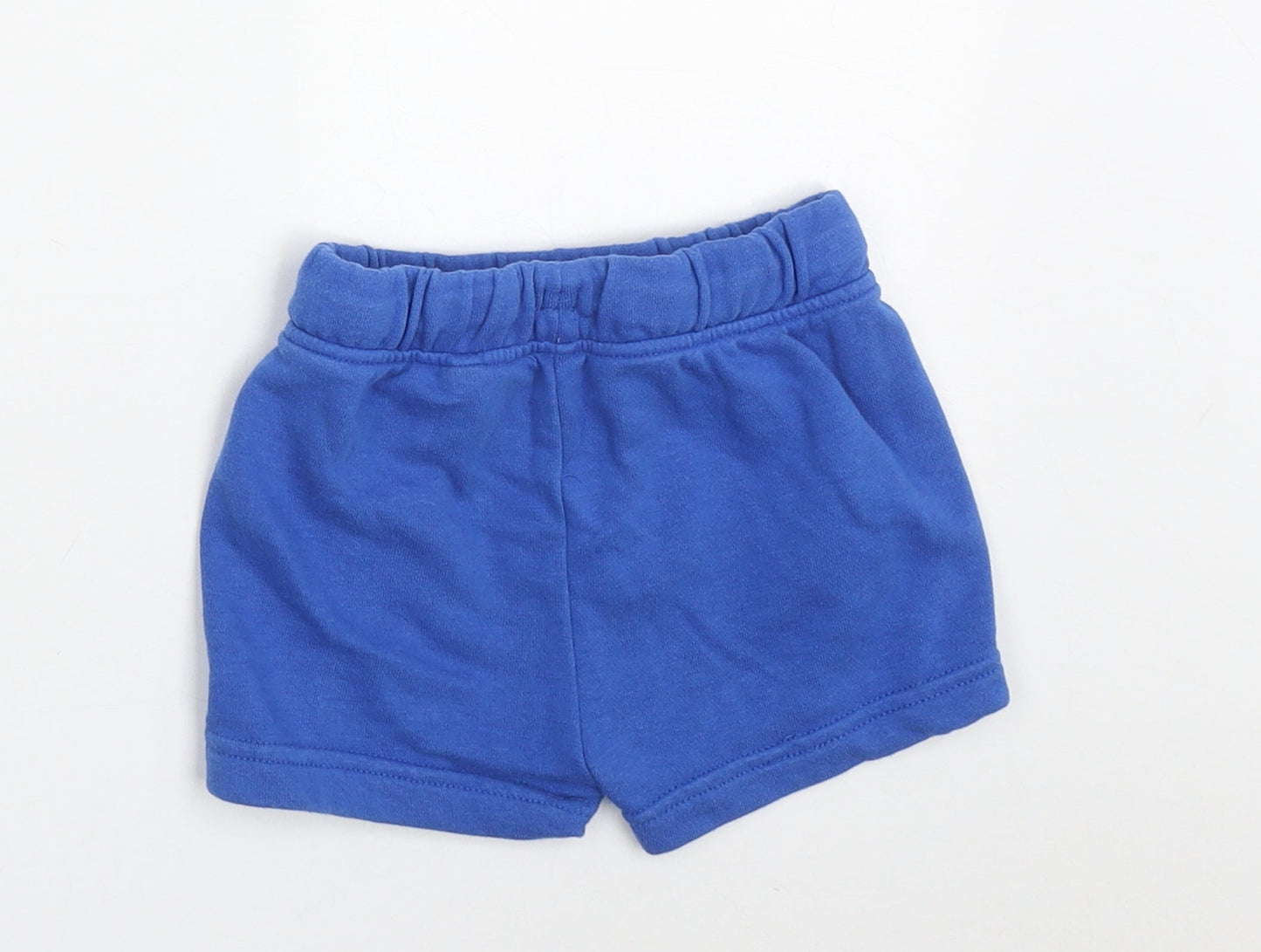 George Boys Blue  Cotton Shorts Outfit/Set Size 12-18 Months  Pullover