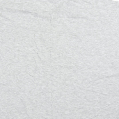 Dunnes Stores Womens Grey  Cotton  Pyjama Top Size XL   - Dreamer