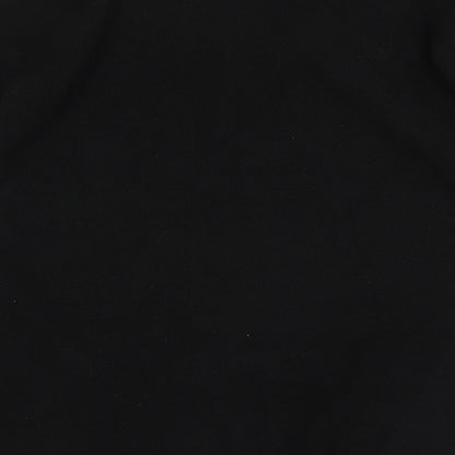 Dunnes Stores Mens Black High Neck  Polyester Full Zip Jumper Size XL