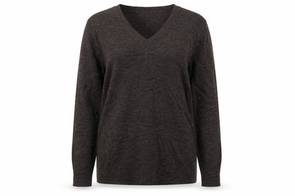 Womens UK Size S H&M Brown Pullover Jumper