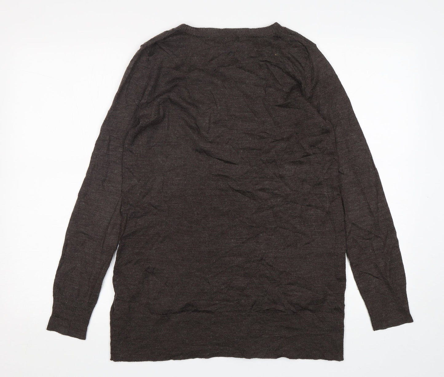 Womens UK Size S H&M Brown Pullover Jumper