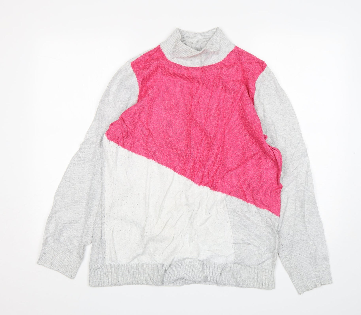 Womens UK Size 16 Bonmarche Multicoloured Pullover Jumper