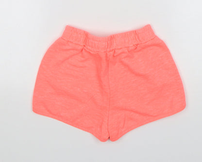 St Bernard Girls Pink  Polyester Sweat Shorts Size 9 Years  Regular