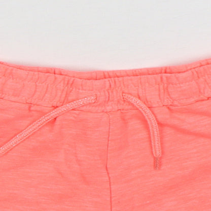 St Bernard Girls Pink  Polyester Sweat Shorts Size 9 Years  Regular