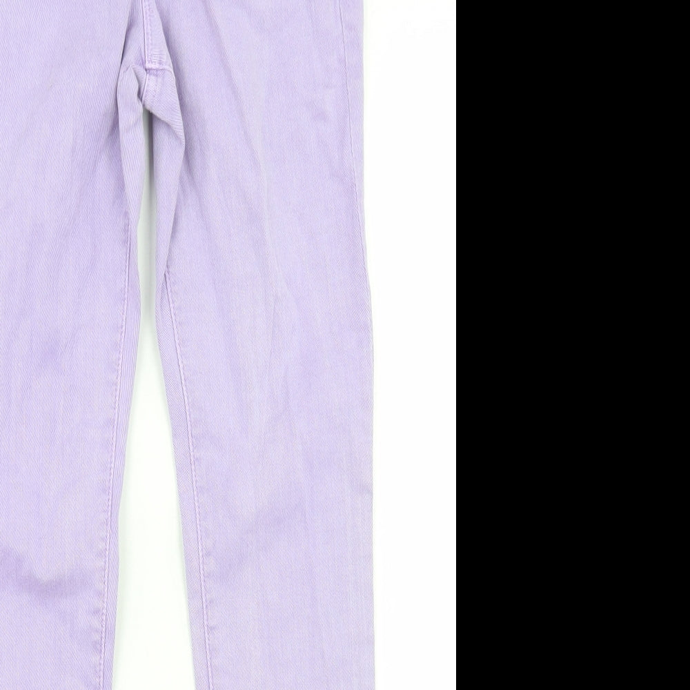 Gap Girls Purple  Cotton Jegging Jeans Size 12 Years  Regular