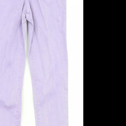 Gap Girls Purple  Cotton Jegging Jeans Size 12 Years  Regular