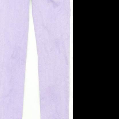 Gap Girls Purple  Cotton Jegging Jeans Size 12 Years  Regular