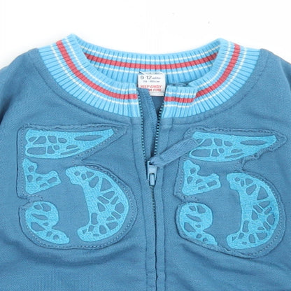 TU Boys Blue   Jacket  Size 9-12 Months   Zip