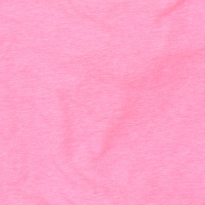 NEXT Girls Pink  Polyester Basic T-Shirt Size 12-18 Months Round Neck  - Unicorn