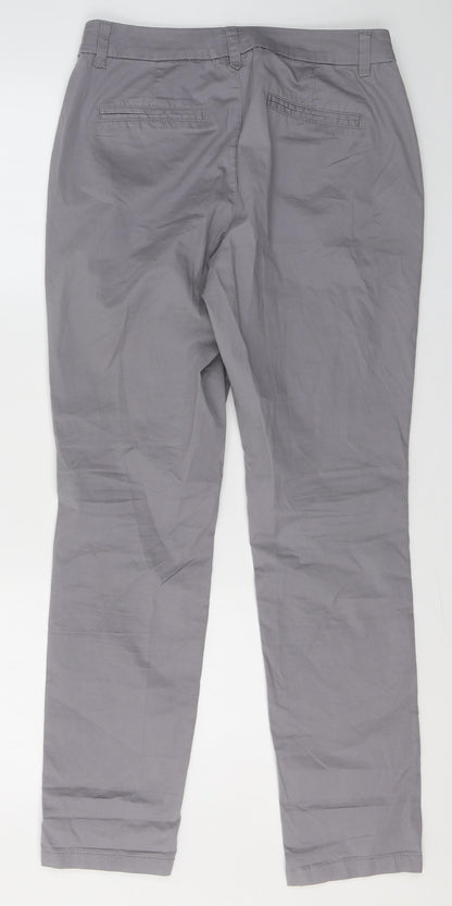 Womens UK Size 8 Preworn Regular Fit  Grey Trousers