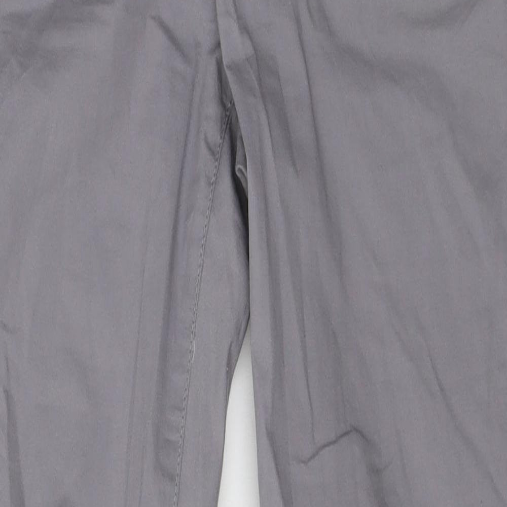 Womens UK Size 8 Preworn Regular Fit  Grey Trousers