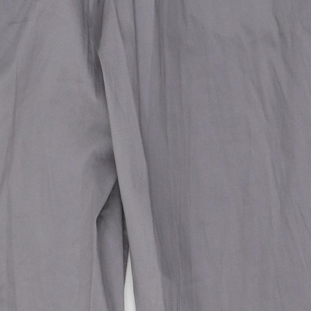 Womens UK Size 8 Preworn Regular Fit  Grey Trousers