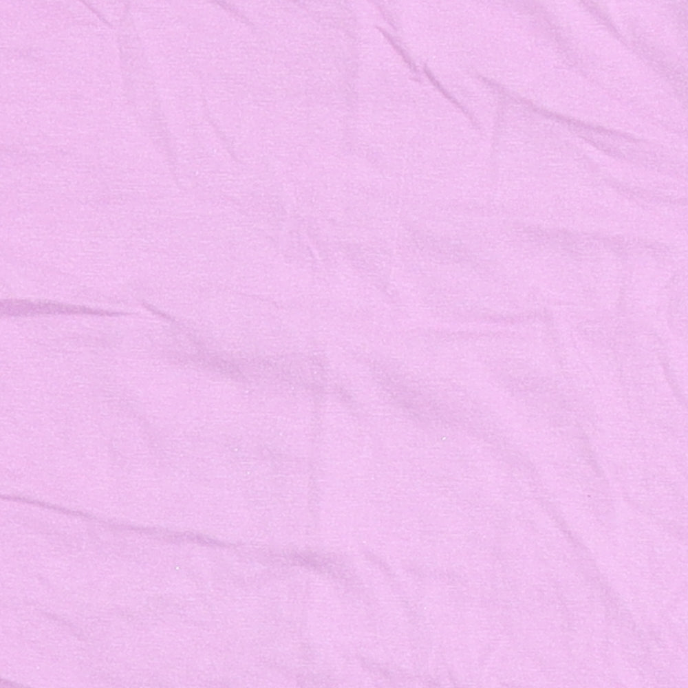 Primark Girls Purple  100% Cotton Basic T-Shirt Size 12-18 Months Round Neck  - Sunshine