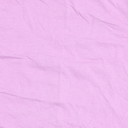 Primark Girls Purple  100% Cotton Basic T-Shirt Size 12-18 Months Round Neck  - Sunshine